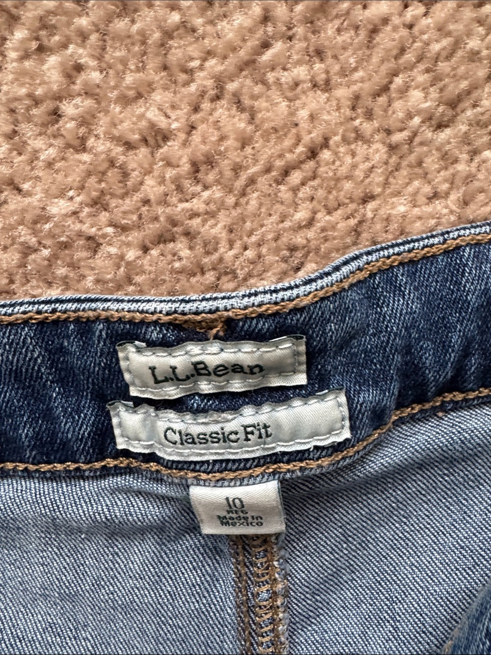 L.L. Bean Indigo Wide-Leg Jeans - Picture 4 of 6